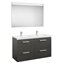 Pack mueble 120cm cuatro cajones gris Prisma Roca
