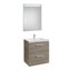 Pack mueble 60cm dos cajones fresno Prisma Roca