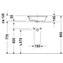 Lavabo rectificado sobre encimera Darling New 47 DURAVIT