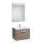 Pack mueble 60cm un caj&oacute;n fresno Prisma Roca