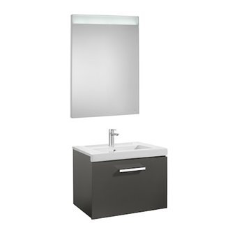 Pack mueble 60cm un caj&oacute;n gris Prisma Roca
