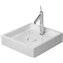 Lavabo sobre encimera cuadrado 47 Starck 1 DURAVIT