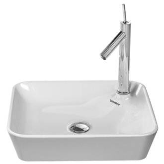 Lavabo sobre encimera cuadrado 46 Starck 1 DURAVIT