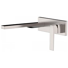 Grifería mural acero 24,5 cm SLIM-TRES