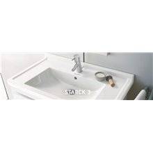 Lavabo semiencastrado 55 Starck 3 DURAVIT
