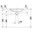 Lavabo empotrado DuraStyle 61 Duravit