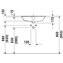 Lavabo empotrado Happy D.2 60 Duravit