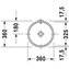 Lavabo empotrado Architec 32,5 Duravit