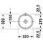 Lavabo empotrado Architec 27,5 Duravit
