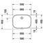 Lavabo empotrado D-Code 56 Duravit