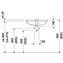 Lavabo empotrado D-Code 56 Duravit