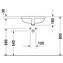 Lavabo empotrado Starck 3 49 Duravit