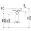 Lavabo empotrado Vero 43 Duravit