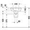 Lavabo mural 47 Darling New DURAVIT