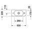 Lavabo mural Happy D.2 50 DURAVIT