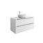 Mueble 100cm blanco sobrencimera Inspira Soft Roca