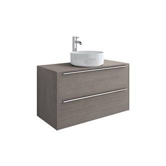 Mueble 100cm roble sobrencimera Inspira Round Roca