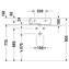 Lavabo mural Vero 45 negro DURAVIT