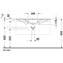 Lavabo para mueble 103 Darling New Duravit