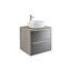 Mueble 60cm espejo fumato sobrencimera Inspira Soft Roca