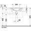 Lavabo para mueble 63 Darling New Duravit