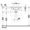Lavabo para mueble 53 Darling New Duravit