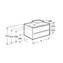 Mueble 80cm blanco Inspira Soft Roca