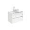 Mueble 80cm blanco Inspira Round Roca