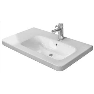 Lavabo asim&eacute;trico dcha para mueble 80 DuraStyle Duravit