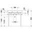 Lavabo para mueble 80 Happy D.2 Duravit