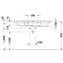 Lavabo para mueble 105 P3 Comforts Duravit