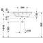 Lavabo para mueble 65 P3 Comforts Duravit