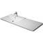 Lavabo asim&eacute;trico izq para mueble 125 P3 Comforts Duravit