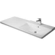 Lavabo asimétrico dcha para mueble 125 P3 Comforts Duravit
