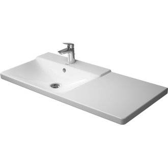Lavabo asim&eacute;trico izq para mueble 105 P3 Comforts Duravit