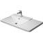 Lavabo asim&eacute;trico izq para mueble 85 P3 Comforts Duravit