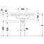 Lavabo para mueble 85 Starck 3 Duravit