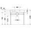 Lavabo para mueble 85 Vero Duravit
