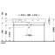 Lavabo para mueble 125 rebosadero Vero Duravit