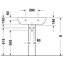 Lavabo mural 65 D-Code DURAVIT