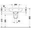Lavabo mural 60 D-Code DURAVIT