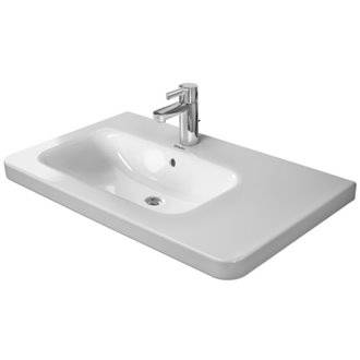 Lavabo asim&eacute;trico izq para mueble 80 DuraStyle Duravit