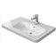 Lavabo asim&eacute;trico dcha para mueble 80 rebosadero DuraStyle Duravit