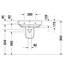 Lavabo mural 60 Happy D.2 DURAVIT