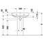 Lavabo mural 65 Happy D.2 DURAVIT