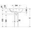 Lavabo mural 65 Me by Starck DURAVIT