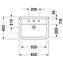 Lavabo mural 60 Starck 3 DURAVIT
