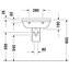 Lavabo mural 60 Starck 3 DURAVIT