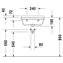 Lavabo mural Med Starck 3 DURAVIT