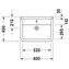 Lavabo mural Med Starck 3 DURAVIT